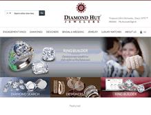 Tablet Screenshot of diamondhut.com